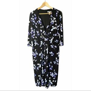 💙London Times Draped Midi Dress💙